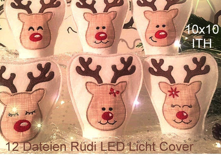 Bild 1 von Rudi LED Cover 10x10 ITH Reindeer