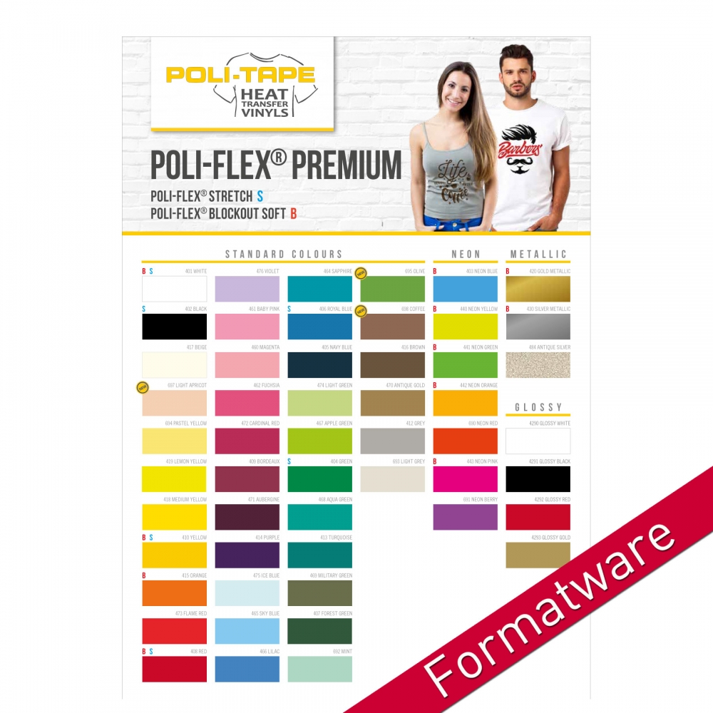Bild 1 von POLI-FLEX PREMIUM Flexfolie - Formatware A4