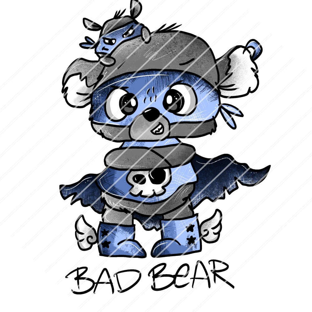 Bild 1 von EP  *Bad Bear* SVG DXF