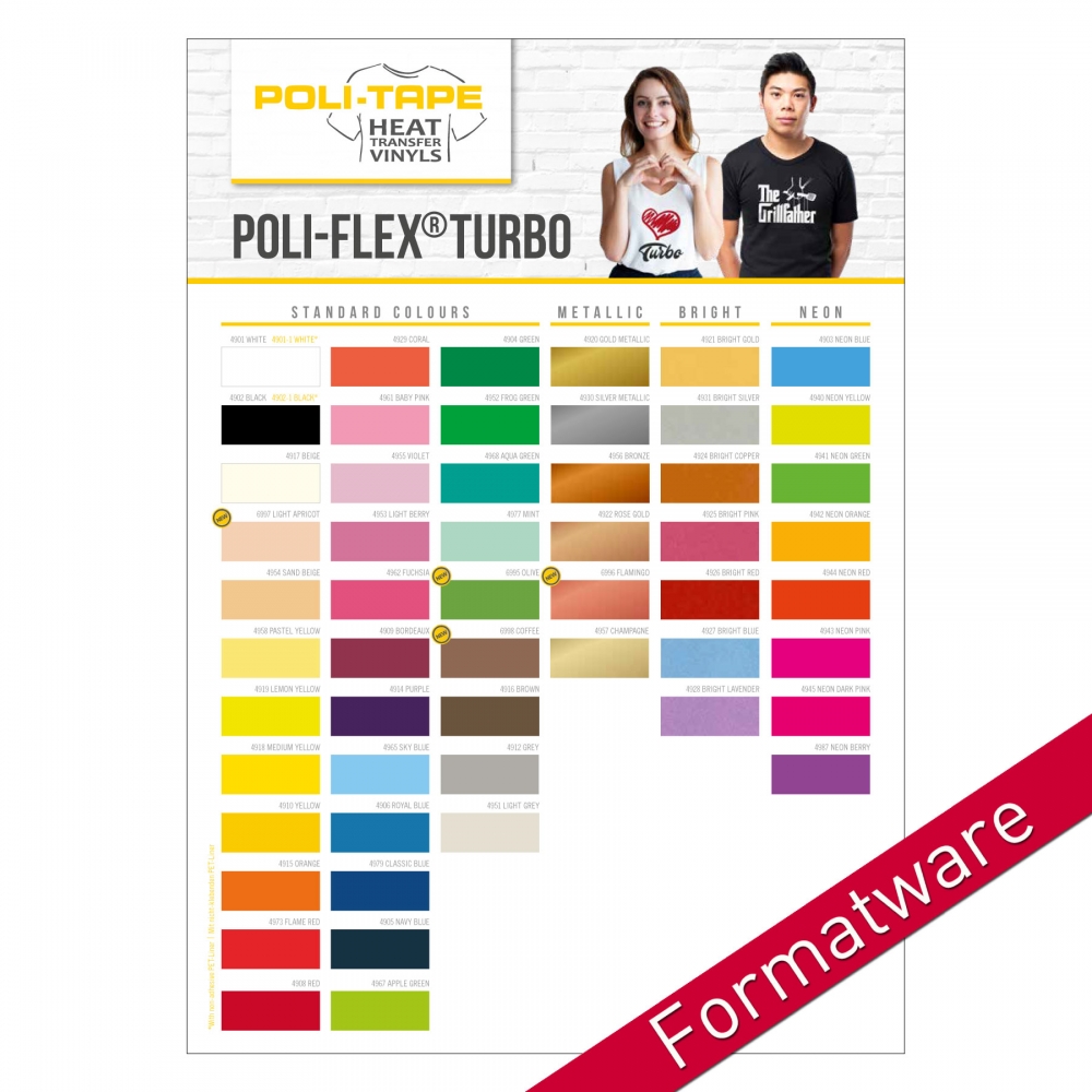 Bild 1 von POLI-FLEX TURBO Flexfolie - Formatware A4