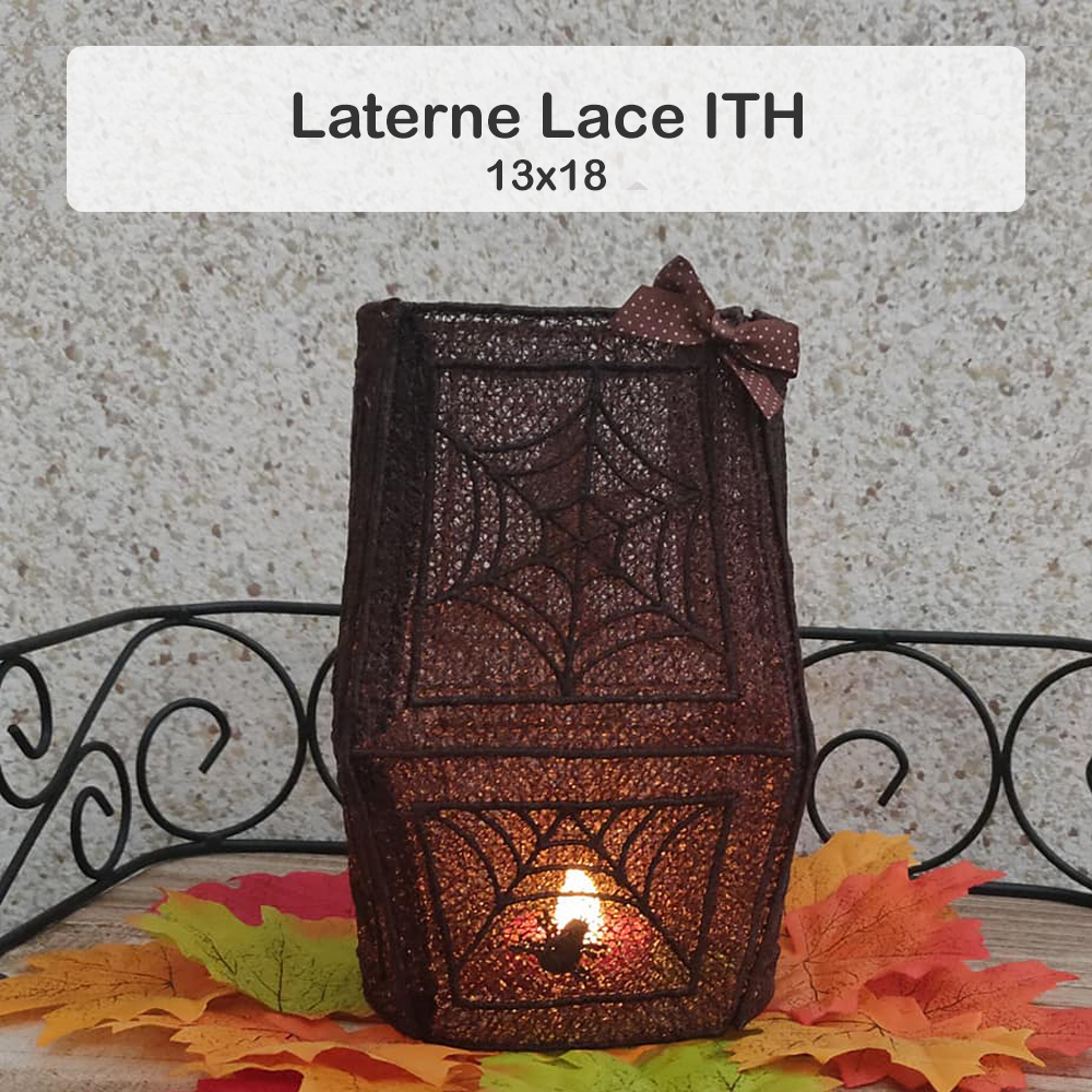 Bild 1 von Halloween Laterne ITH 13x18 Lace