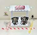 Bild 3 von EP *Gustl und Gretl Eiscafe*  Digistamp Set inkl. Papier und SVG Dateien 