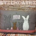 Hasen Doodle Kombi  Ostern 10x10 und 13x18