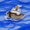 Bild 7 von Piratenschiff Doodle 5 Größen