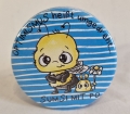 Bild 2 von Button Kühlschrankmagnet *Sumsi mit Po* 59mm blau 