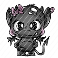 EP *Gretl* Gargoyle Mädchen Plottdatei SVG PNG DXF