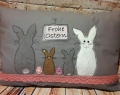 Hasen Doodle 10x10 Ostern