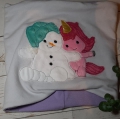 Bild 8 von Schneemann Einhorn versch. Größen ab 10x10