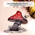 Bild 1 von Herbstgeflüster Pilz 4   7 Größen 10x10-20x30