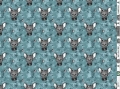 EP *Kein Bock* Meterware Allover-Motiv oder Kombi Sweatstoff