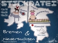 Niedersachsen Bremen Puzzle Applikation 3 Größen Bundesländer