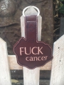 Bild 5 von Fuck Cancer Schlüsselanhänger ITH 10x10