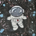Astronaut  Doodle 5 Größen