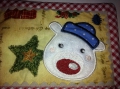 Bild 7 von Mug Rugs Christmas Elch, Santa,Bär und Pinguin Zuckerstangenmugs 10 x 10 ITH