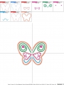 Bild 2 von Schmetterling 3D 10x10 13x18