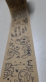 Papierklebeband Tintendesign 