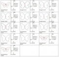 Bild 4 von Schmetterlinge ITH verschiedene Größen 10x10 bis 20x30