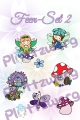 Bild 2 von Feen-Set 1+2 komplett Plottdatei SVG DXF PNG