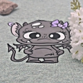 Bild 16 von EP *Gretl* Gargoyle Mädchen Digistamp Set inkl. Papier und SVG Dateien 