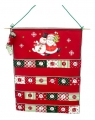 Bild 2 von Happy Christmas Adventskalender-Panels Canvas Rot
