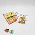 Bild 9 von Digistamp Set mit Papier und Sprüchen  Sonderdesign *Victors Sonnenblumengruß* für Anika 