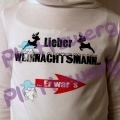 Bild 2 von Plottdatei Lieber Weihnachtsmann SVG DXF PNG
