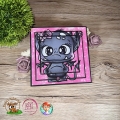 Bild 3 von EP *Gretl* Gargoyle Mädchen Digistamp Set inkl. Papier und SVG Dateien 