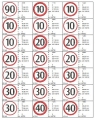 Bild 2 von Geburtstag Zahlen Jubiläum Kreis 10x10
