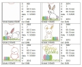 Bild 18 von Schoki Hüllen Frohe Ostern Happy Easter ITH einzeln und im Set  / (Auswahlfeld) Komplettset