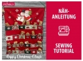Bild 7 von Happy Christmas Adventskalender-Panels Canvas Rot