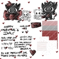 EP *Gretl und Gustl Valentine´s Day* Digistamp Set inkl. Papier und SVG Dateien