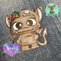 Bild 15 von EP *Gretl* Gargoyle Mädchen Digistamp Set inkl. Papier und SVG Dateien 