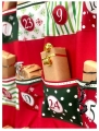 Bild 5 von Happy Christmas Adventskalender-Panels Canvas Rot