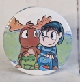 Button Kühlschrankmagnet *KiGa Victor und Pepe*  59mm