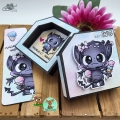 Bild 2 von EP *Gustl und Gretl Eiscafe*  Digistamp Set inkl. Papier und SVG Dateien 