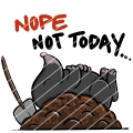 EP Plottdatei *Not Today* SVG PNG DXF
