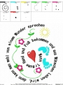 Bild 2 von Rundspruch Liebe und Leben 115 x 130 mm