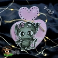 Bild 12 von EP *Gretl* Gargoyle Mädchen Digistamp Set inkl. Papier und SVG Dateien 