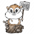 EP  *Hamsterchen MEINS* SVG DXF