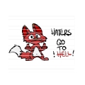 EP Plottdatei *Anti- Mobbing Hater Fuchs* SVG PNG DXF