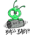 EP Plottdatei *Bass Baby* SVG PNG DXF