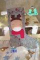 Bild 5 von Weihnachstsocke Rentier 16x26 ITH