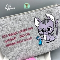 Bild 2 von EP  *Sockenkatze* SVG DXF