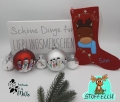 Bild 2 von Weihnachstsocke Rentier 16x26 ITH