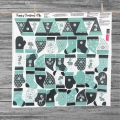 Bild 5 von Happy Christmas Mix – Webware Grau-Mint Adventskalender Swafing