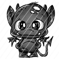 EP *Gustl* Gargoyle Junge Plottdatei SVG JPG DXF