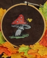 Bild 5 von Herbstgeflüster Pilz 4   7 Größen 10x10-20x30